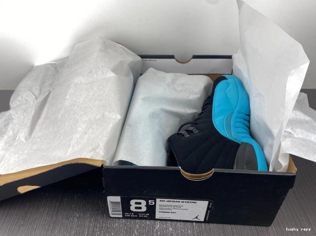 Rep Husky 12 Blue Jordan Gamma Retro 130690-027 0714